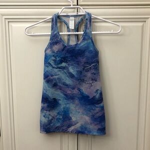 Ivivva by Lululemon girl’s print tank top